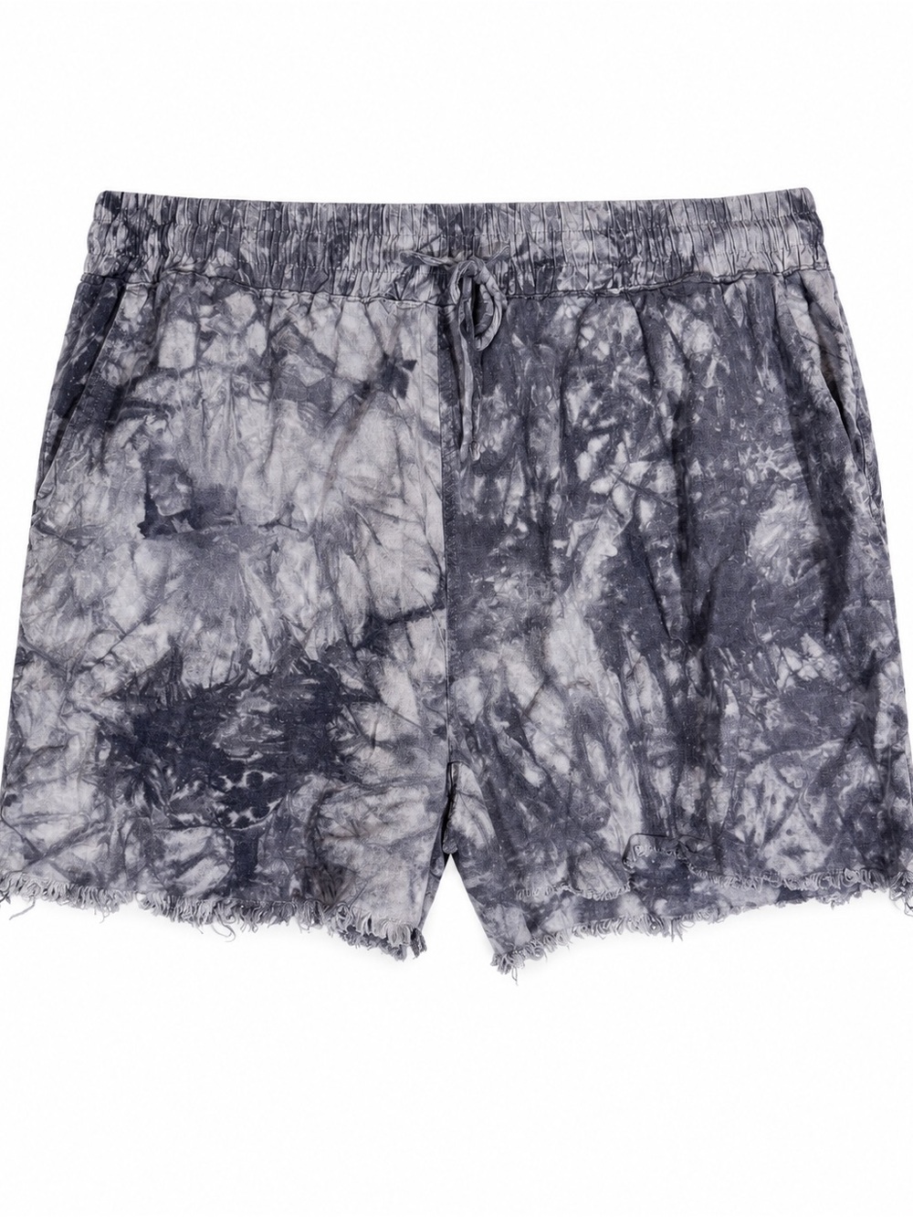 Royalty For Me Collection Tie-Dye Linen Blend Shorts – Women’s 2X